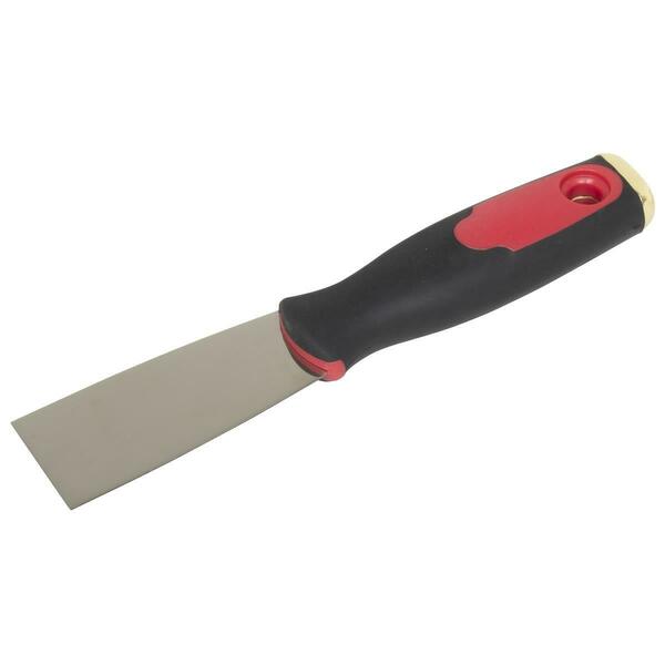 Tool Time 1.5 in. Stainless Straight Blade Scraper TO2997725